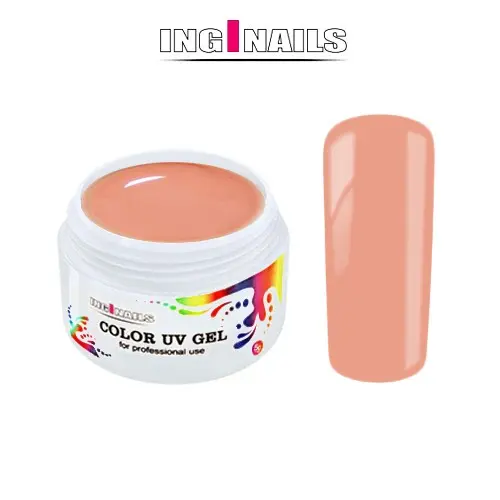 Barevný UV Gel Inginails 5g – Pastel Peach