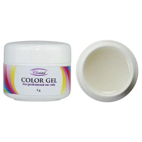 Barevný UV gel, 5g - Alpine White