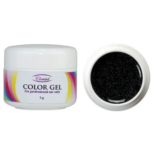 Barevný UV gel, 5g - Black Prince