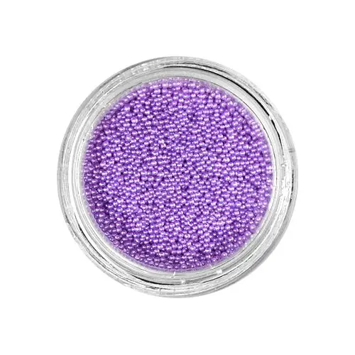 Nail art ozdoby - světle fialové perly 0,5mm