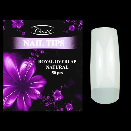 Royal Overlap natural 50ks - umělé nehty č. 4