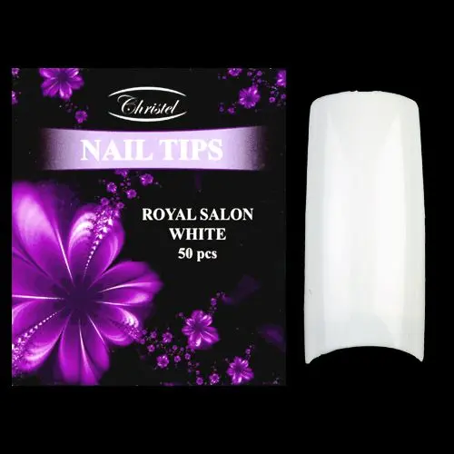 Royal Salon white 50ks - nehtové tipy č. 5