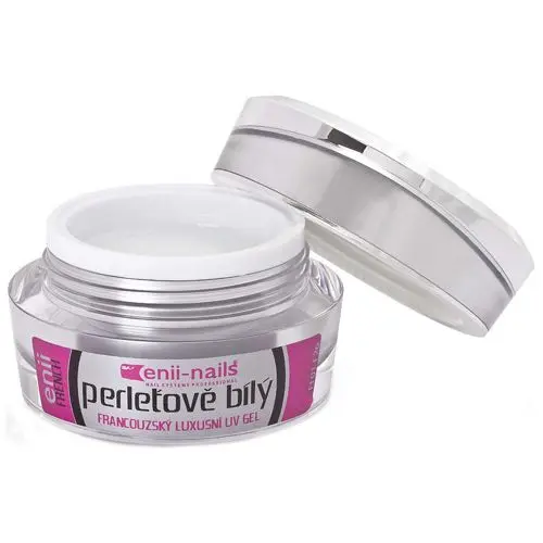 Perleťově bílý gel - ENII French 40ml