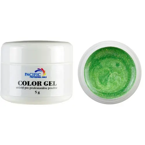Barevný UV gel - Fine Green, 5g