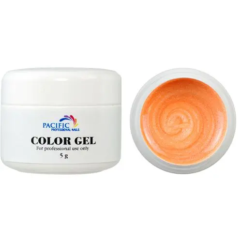 Metallic Salmon - 5g barevný UV gel