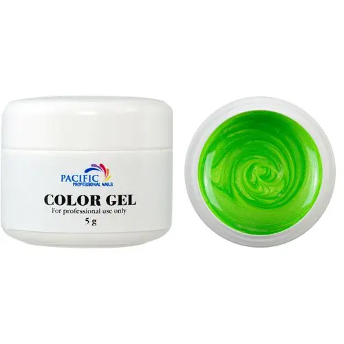 Barevný UV gel - Pearl Applegreen, 5g