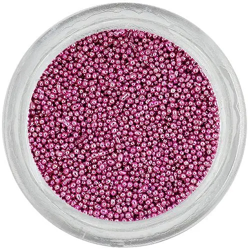 Perly na nehty 0,5 mm – světle fialové