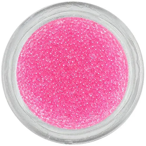 Nail art ozdoby – jemně růžové perly 0,5 mm