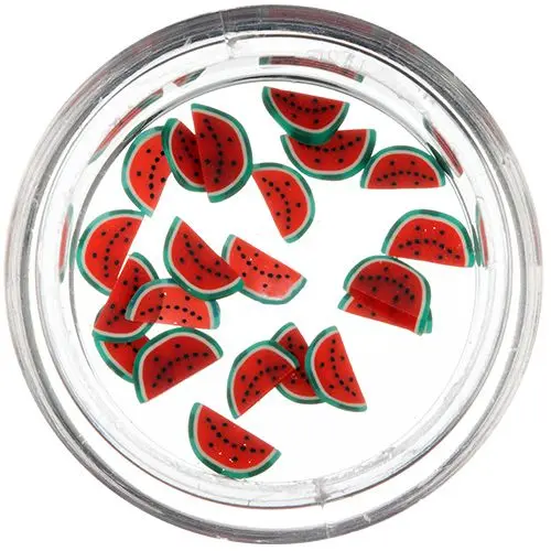 Fimo fruits - nakrájený červený meloun